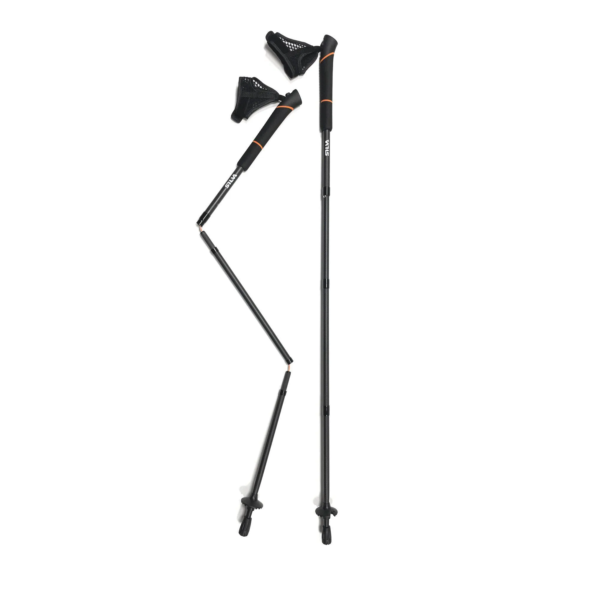 Running poles carbon 120 cm
