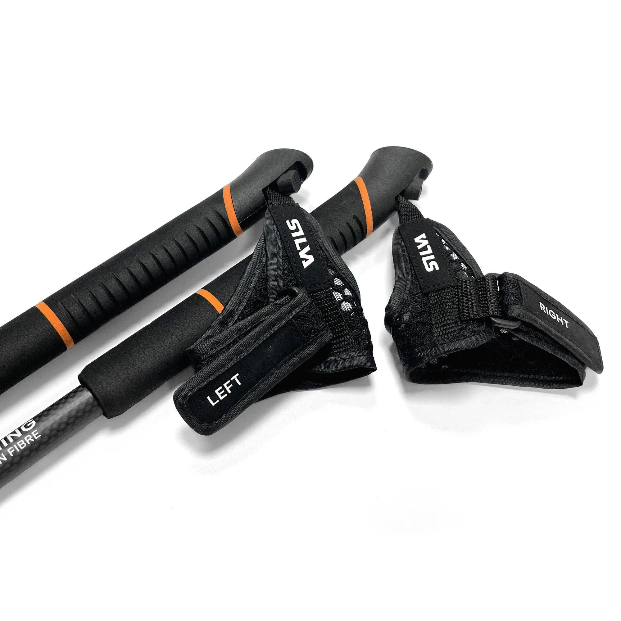 Running poles carbon 120 cm