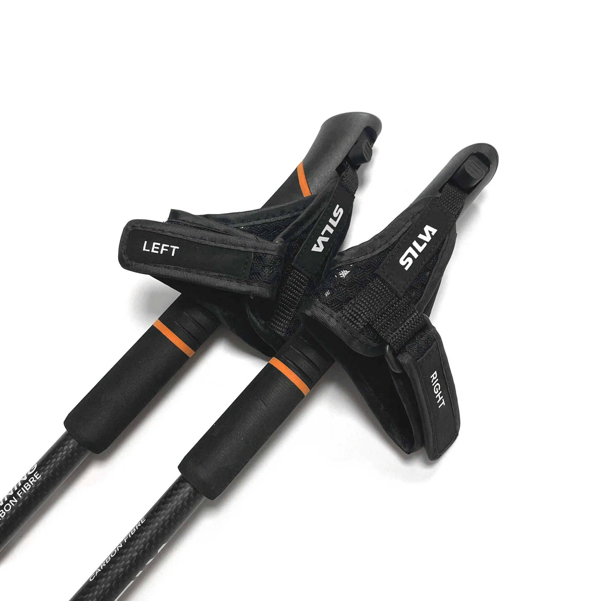 Running poles carbon 120 cm