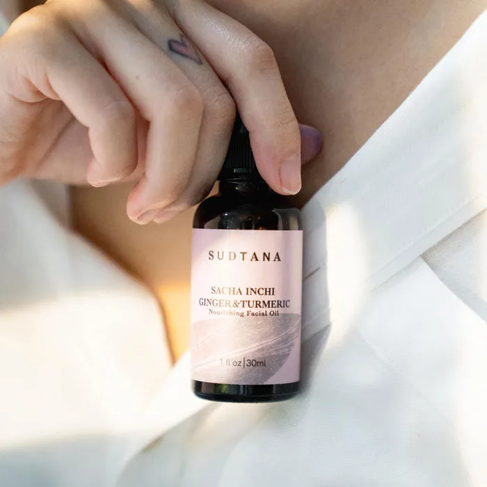 Sacha Inchi Ginger & Turmeric Nourishing Facial Oil