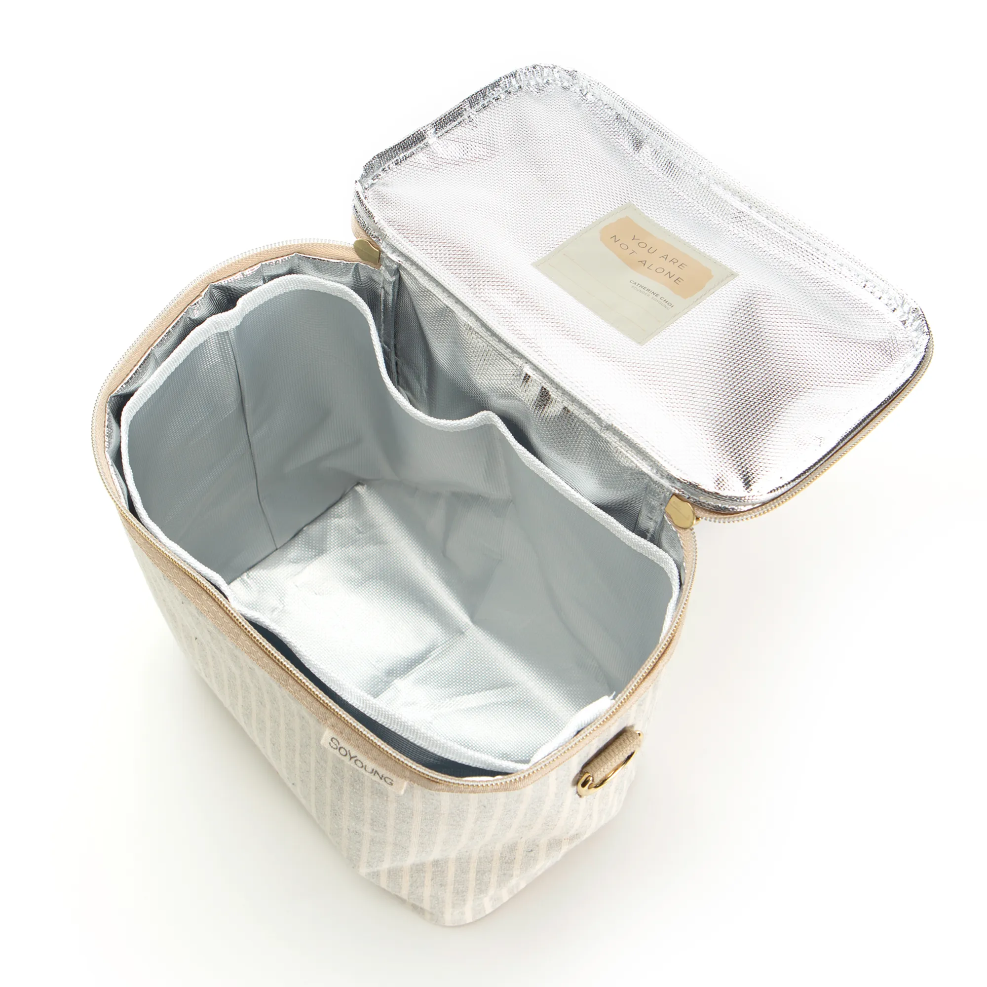 Sand & Stone Beach Stripe Lunch Poche