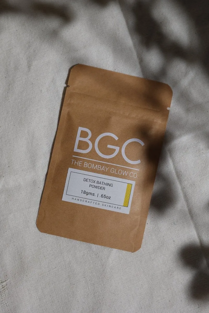 Self Care Box | Turmeric Latte, Rose Glow Mask, Scalp Cleansing, Detox Bathing Powder