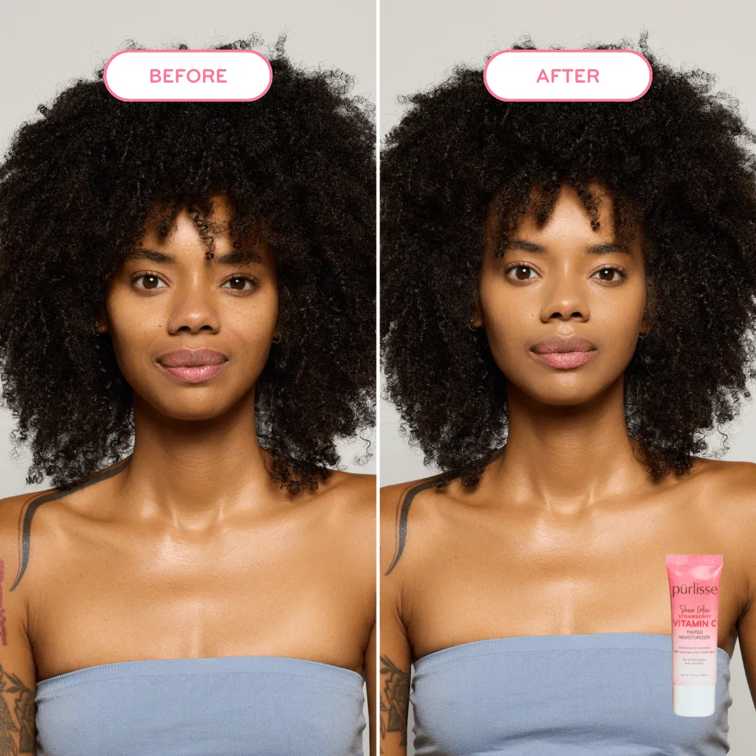 Sheer Glow Strawberry Vitamin C Tinted Moisturizer