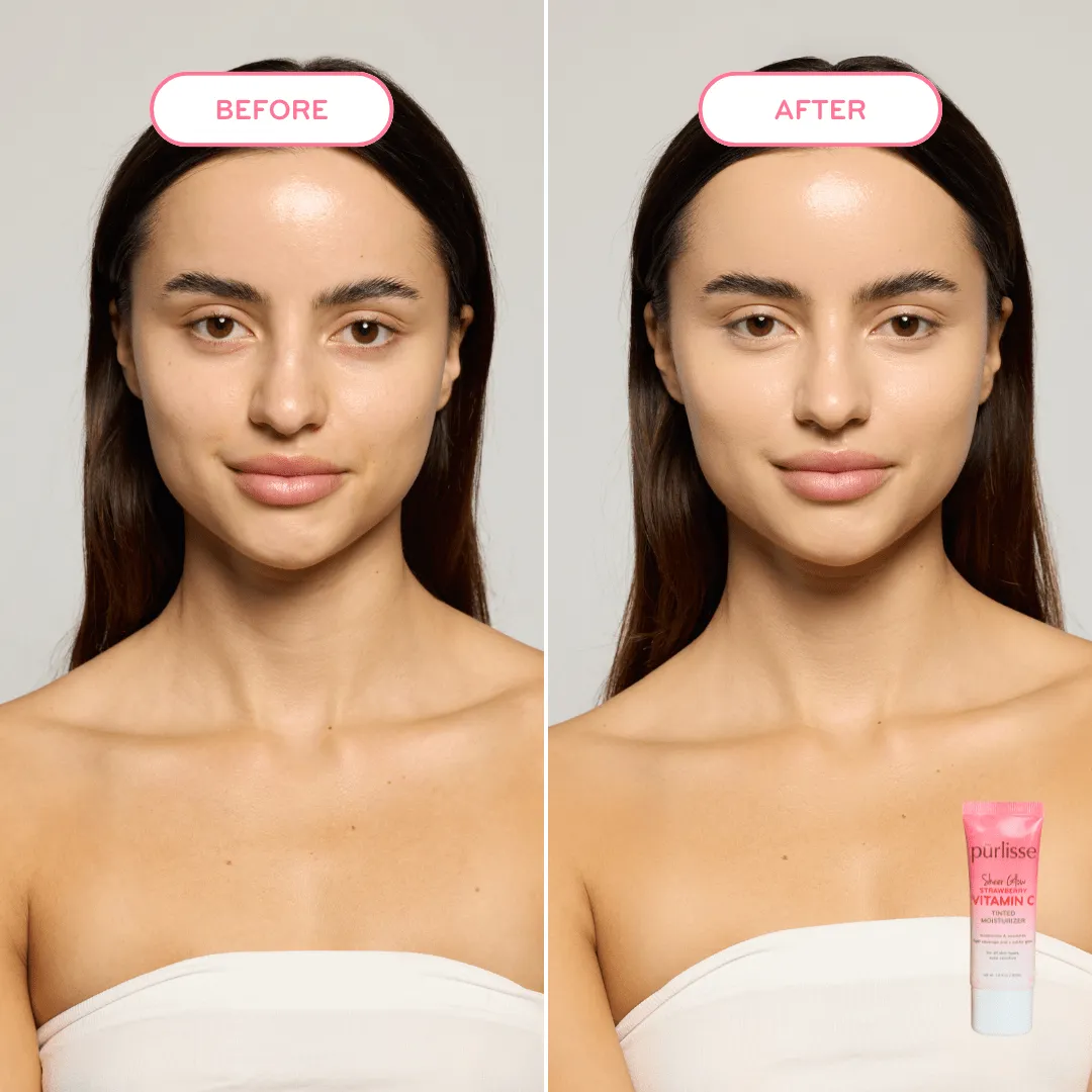 Sheer Glow Strawberry Vitamin C Tinted Moisturizer