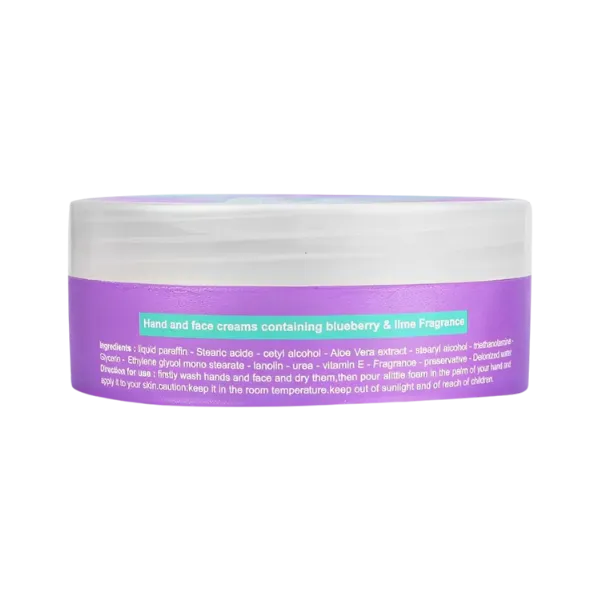 Soapex Nourishing Moisturizing Cream With Blueberry & Lime Fragrance Face & Hands 220ml
