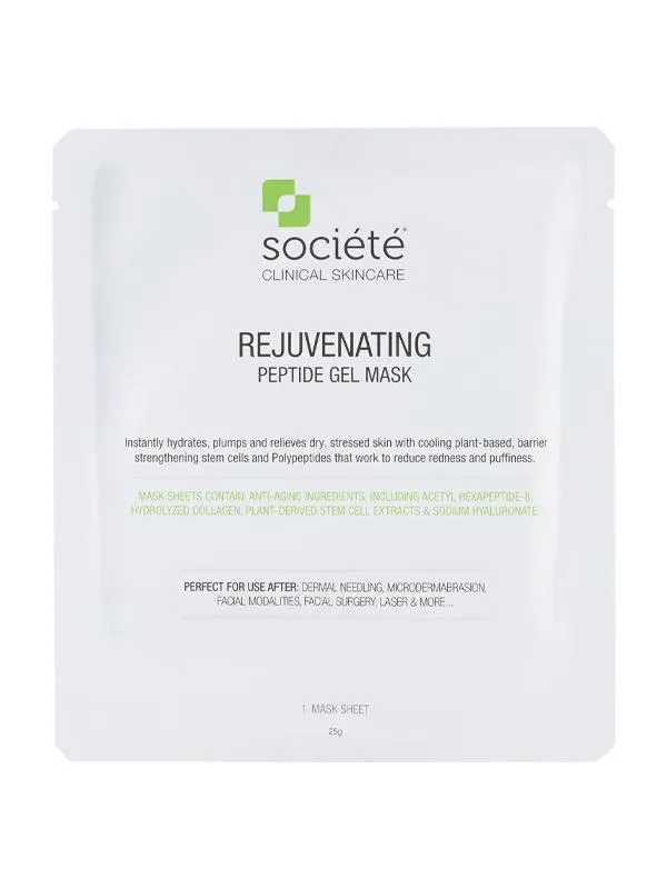 Societe Rejuvenating Peptide Gel Sheet Mask (box of 5)