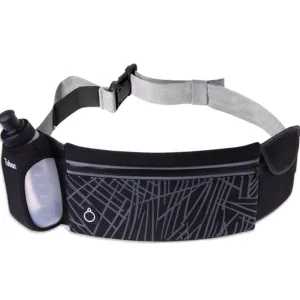sports backpacks belt bags drawstring gym bag Tuban Sport Runner Waist Bum Bag Running Jogging Pouch Belt 1 Free Water Bottles