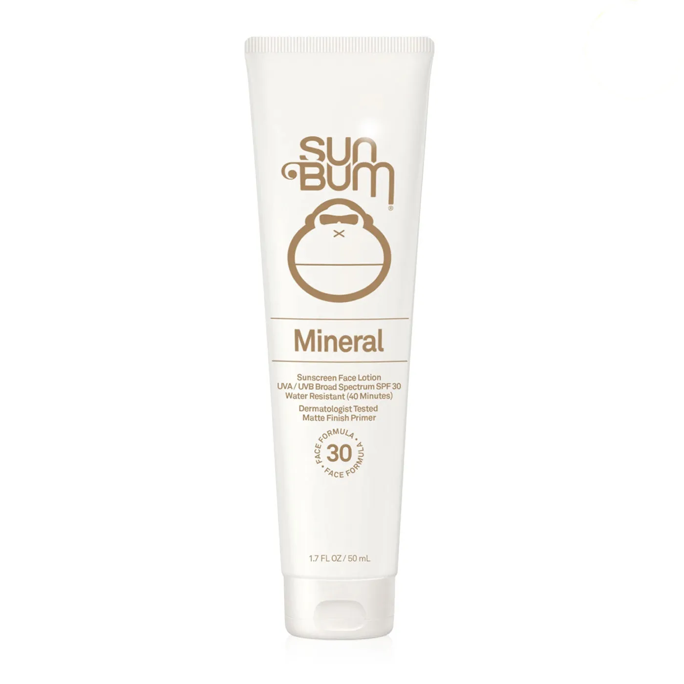 Sun Bum Mineral SPF 30 Sunscreen Face Lotion