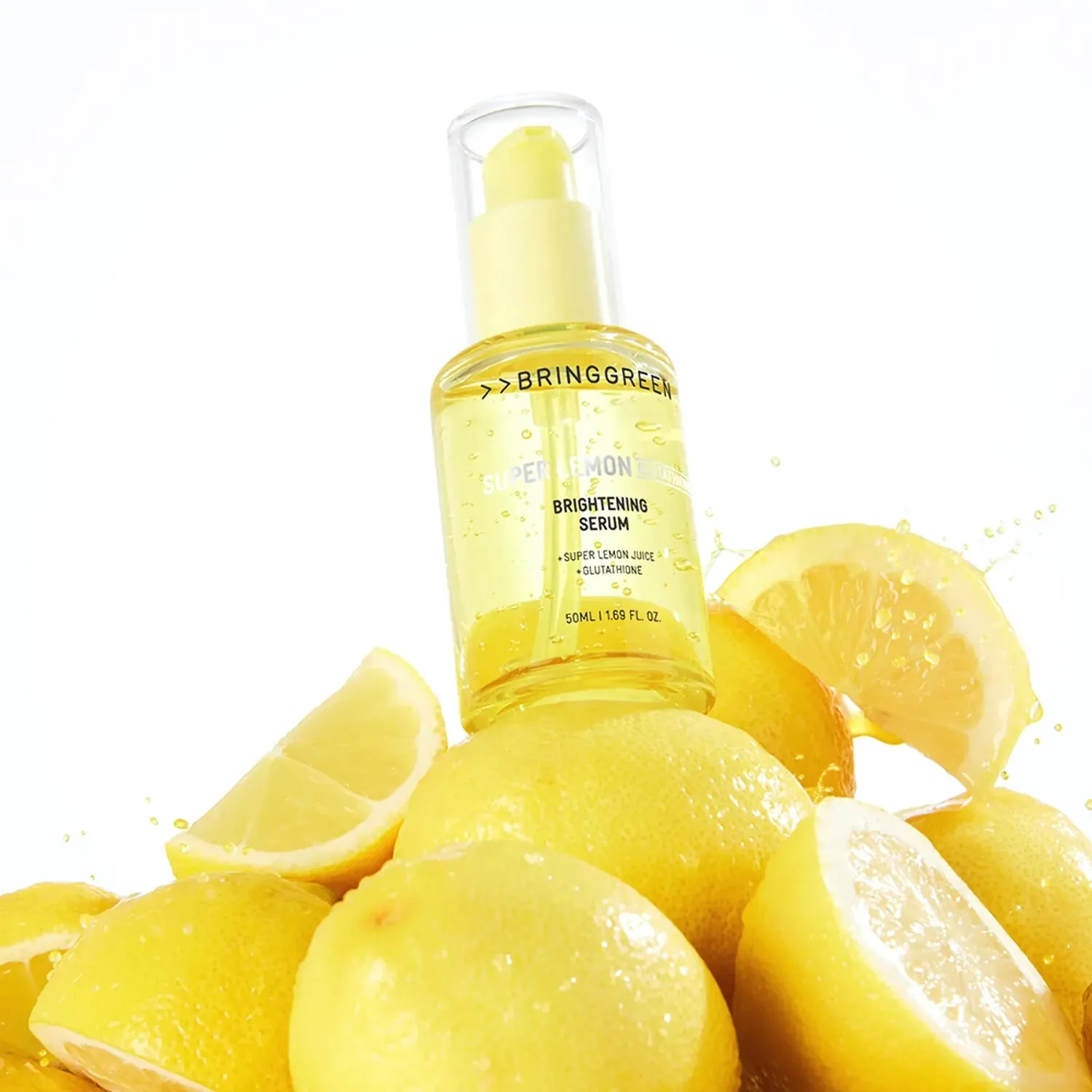Super Lemon Glutathione Brightening Serum Set 50ml ( Night Activator)