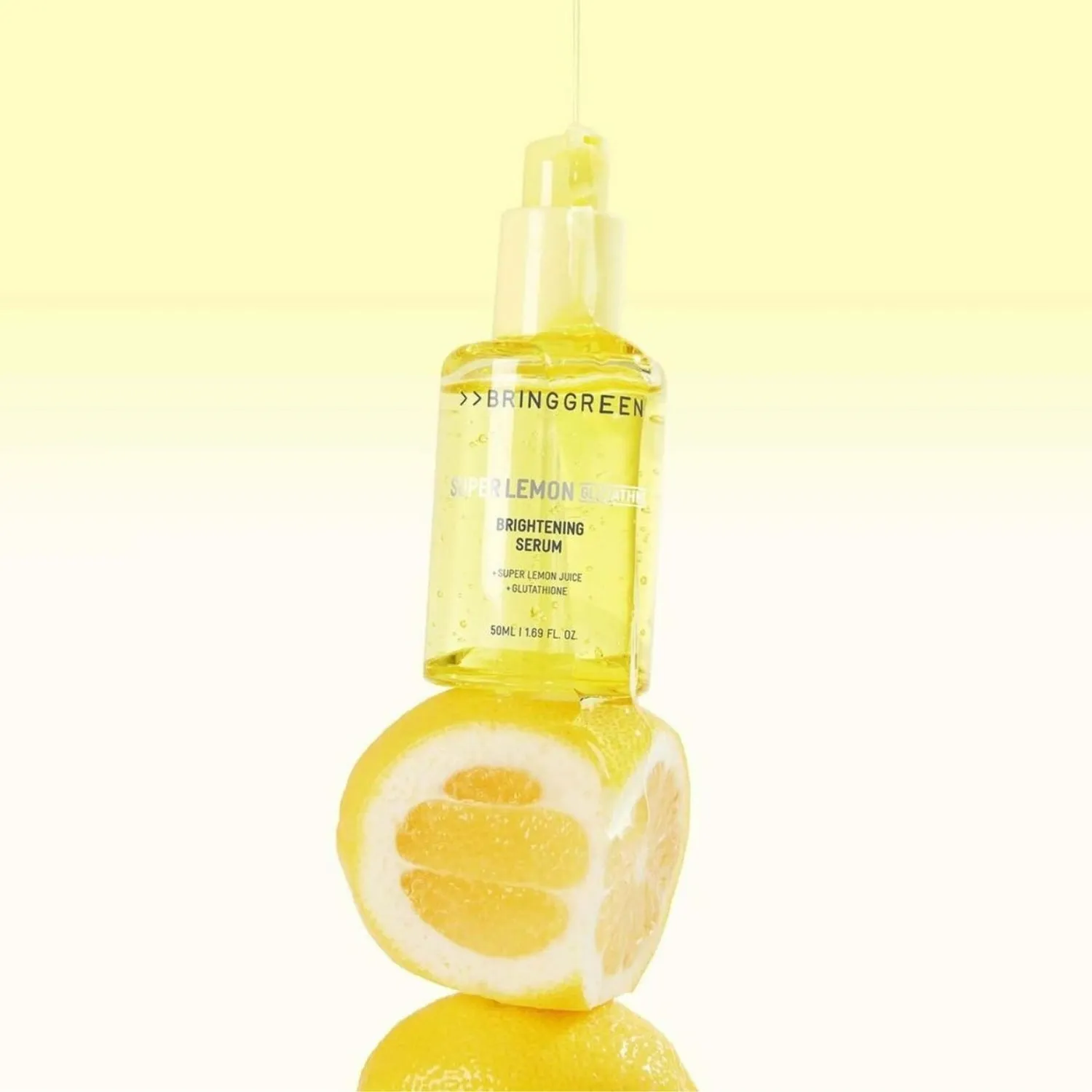 Super Lemon Glutathione Brightening Serum Set 50ml ( Night Activator)