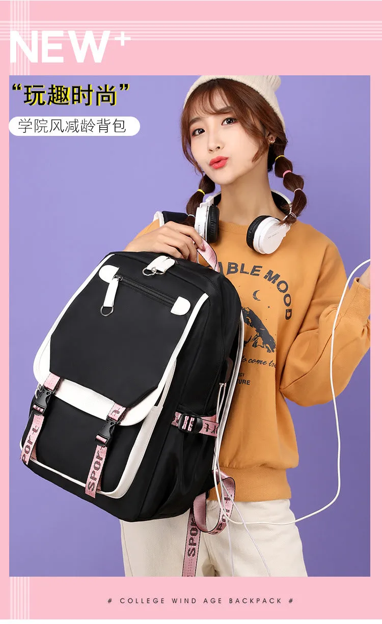 Swagger Bag with Nylon Material Backpacks