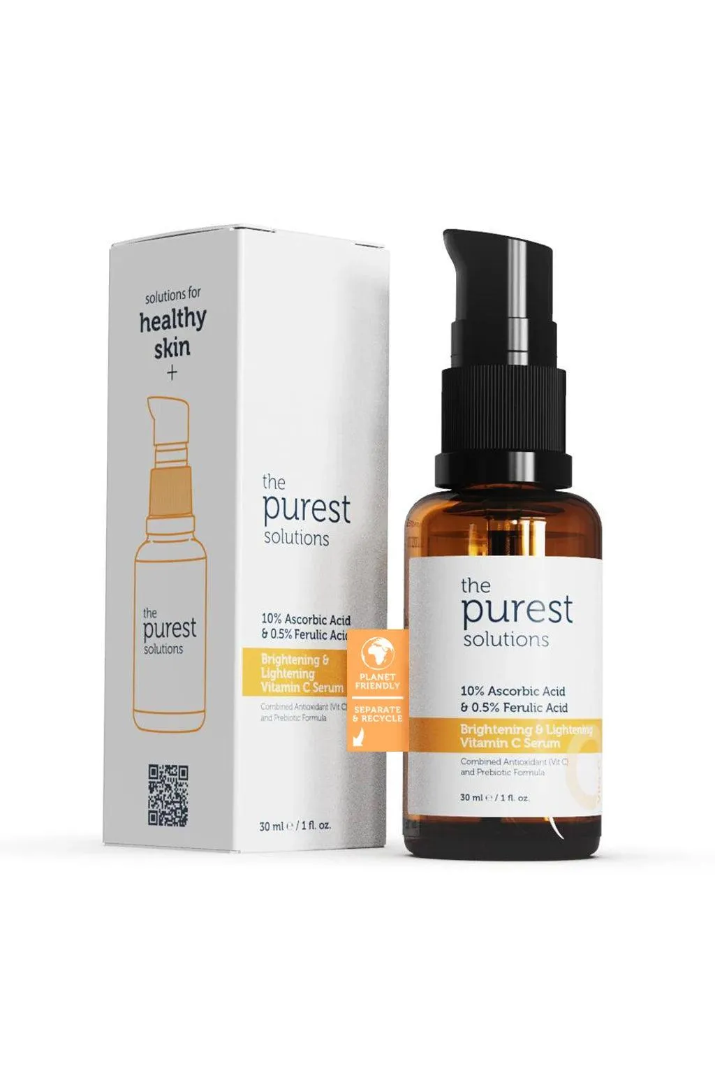 The Purest Solutions Brightening Tint Equalizing Vitamin C Serum 30 ml