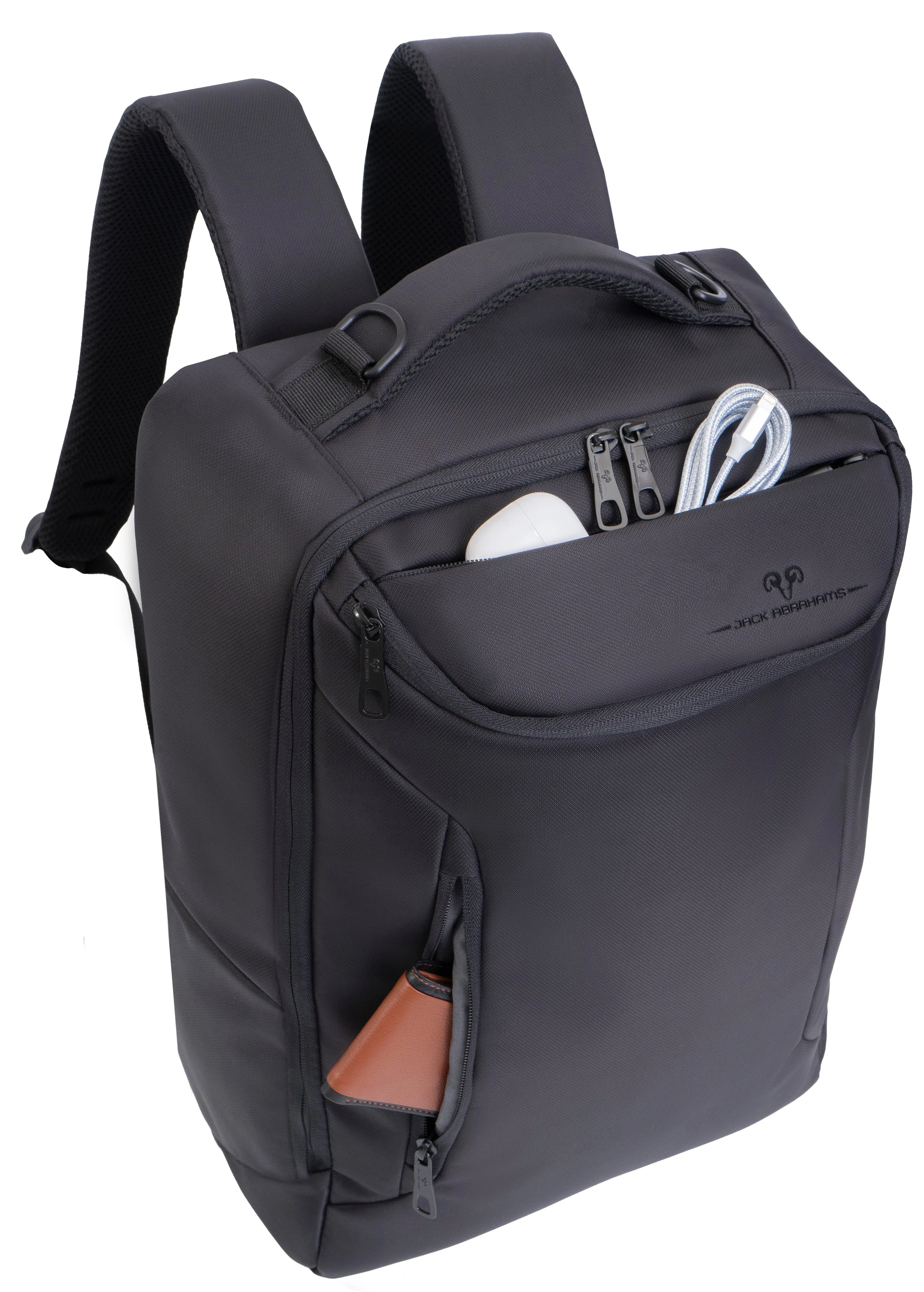 The Troy | 19.5-In Coated Workbook Backpack