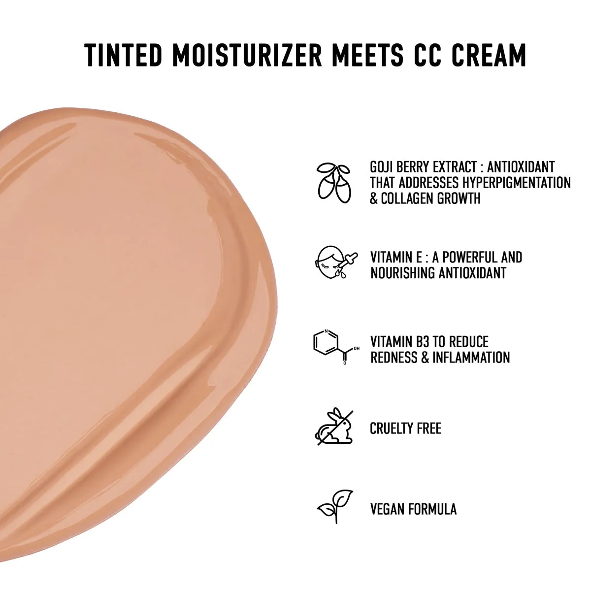 TINTED MOISTURIZER MEETS CC CREAM - Shade 03 (Light)