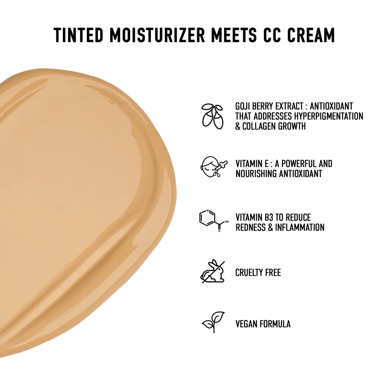 TINTED MOISTURIZER MEETS CC CREAM - Shade 06 (Medium/Golden)