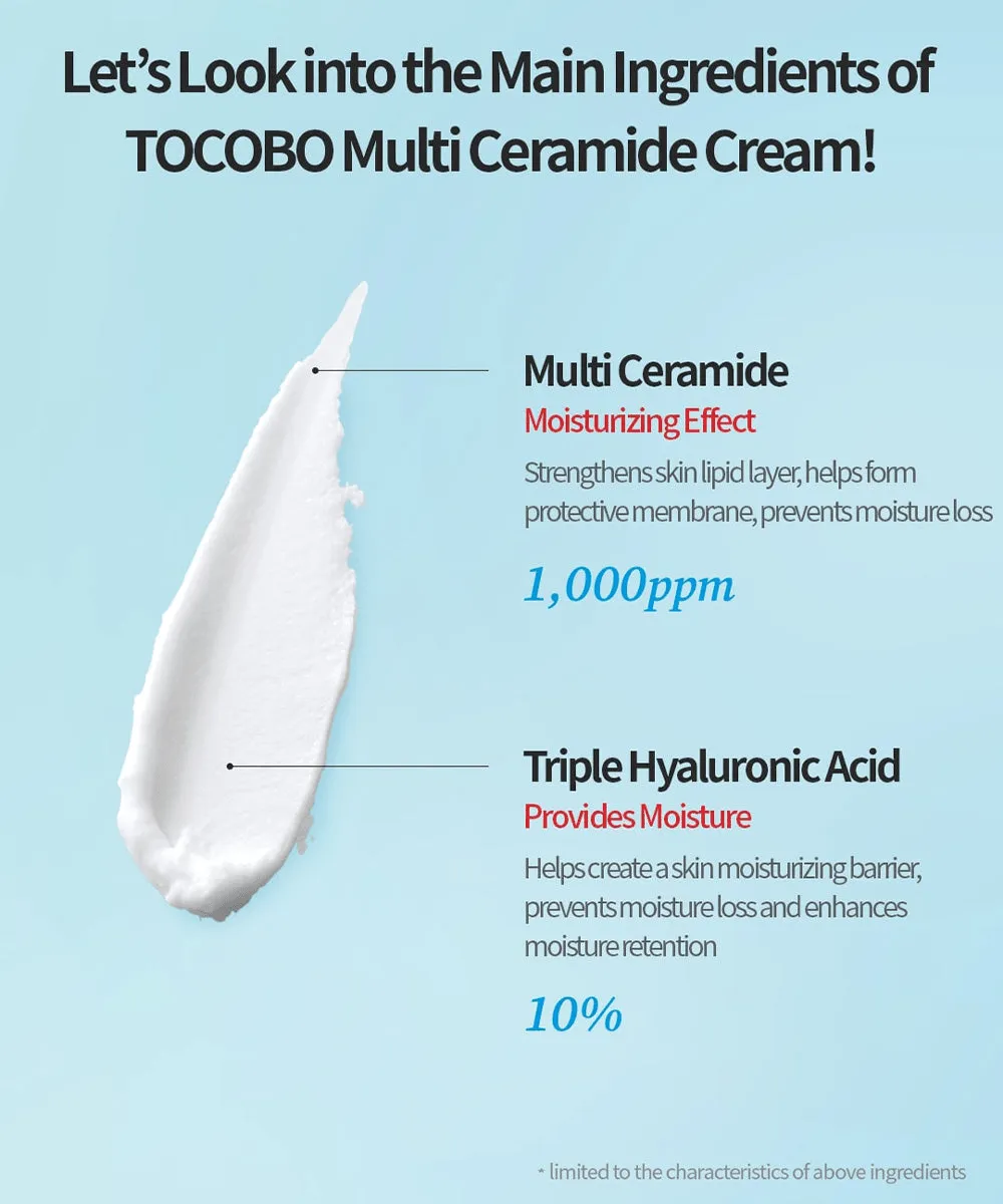 TOCOBO Multi Ceramide Cream - 50ml