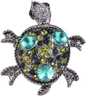 Tortoise Brooch Hat Scarf Sweater Pins Turtle Animal Brooches for Woman Kids Girls Cute Brooch