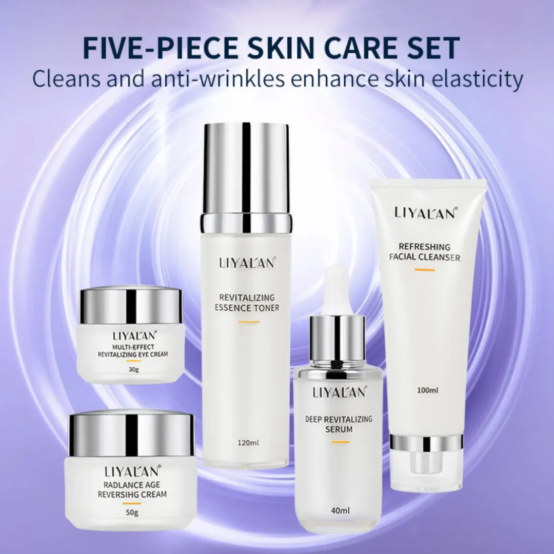 Turmeric Anti-Aging Skin Care Set | Anti-Wrinkle Moisturizer for Women, 16 oz