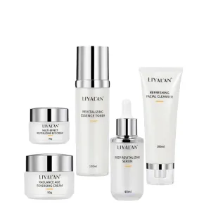 Turmeric Anti-Aging Skin Care Set | Anti-Wrinkle Moisturizer for Women, 16 oz