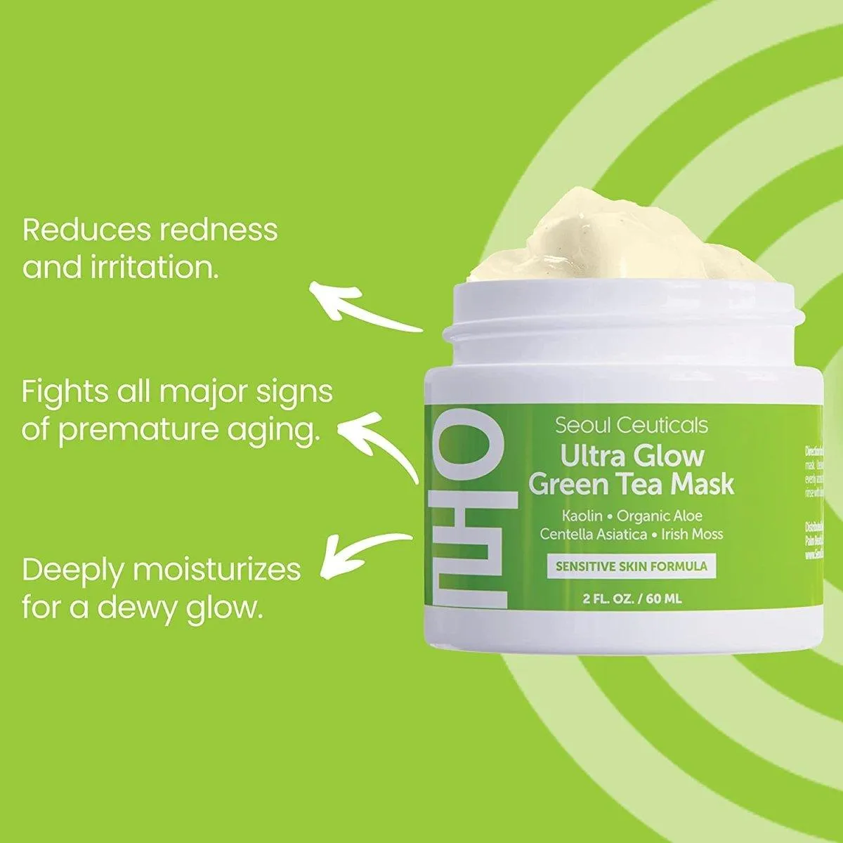 Ultra Glow Green Tea Mask