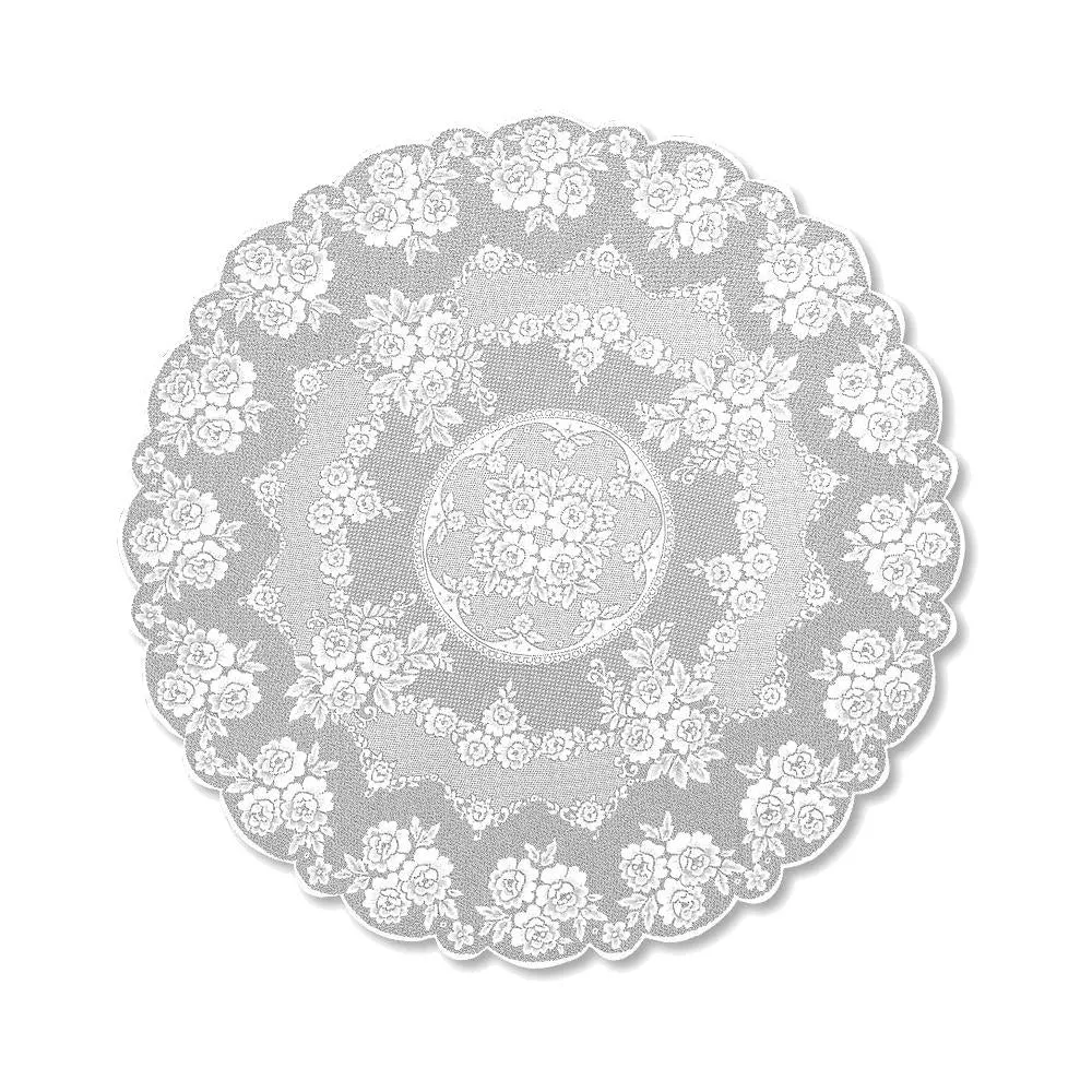 Victorian Rose Lace Tablecloth