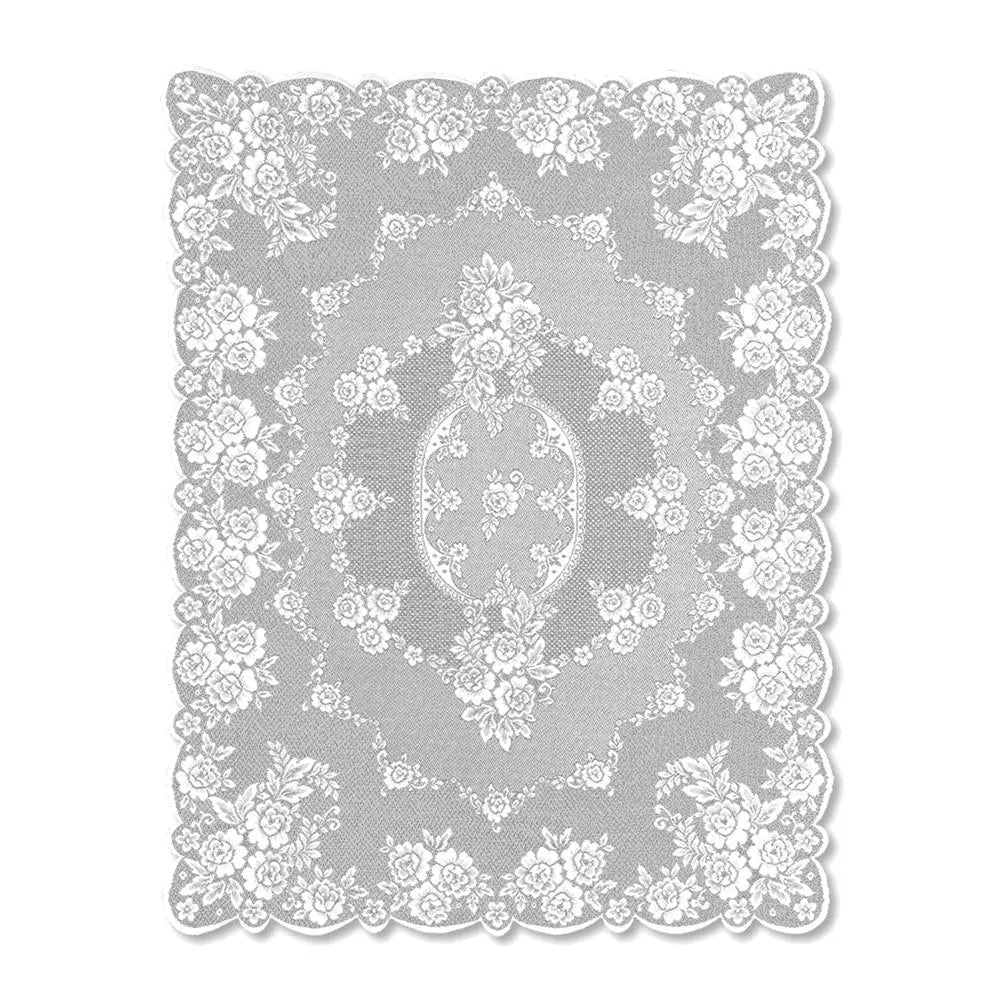 Victorian Rose Lace Tablecloth