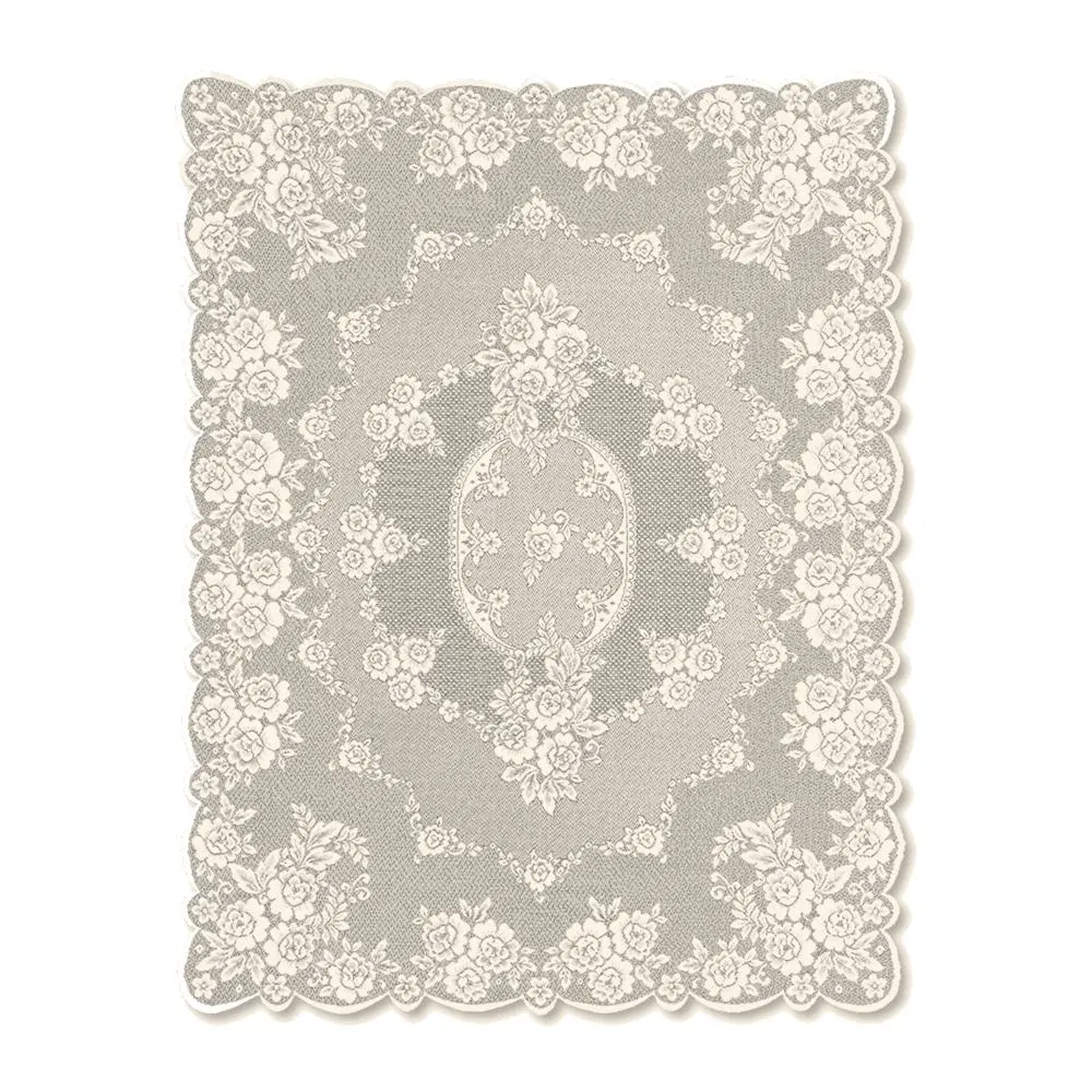 Victorian Rose Lace Tablecloth