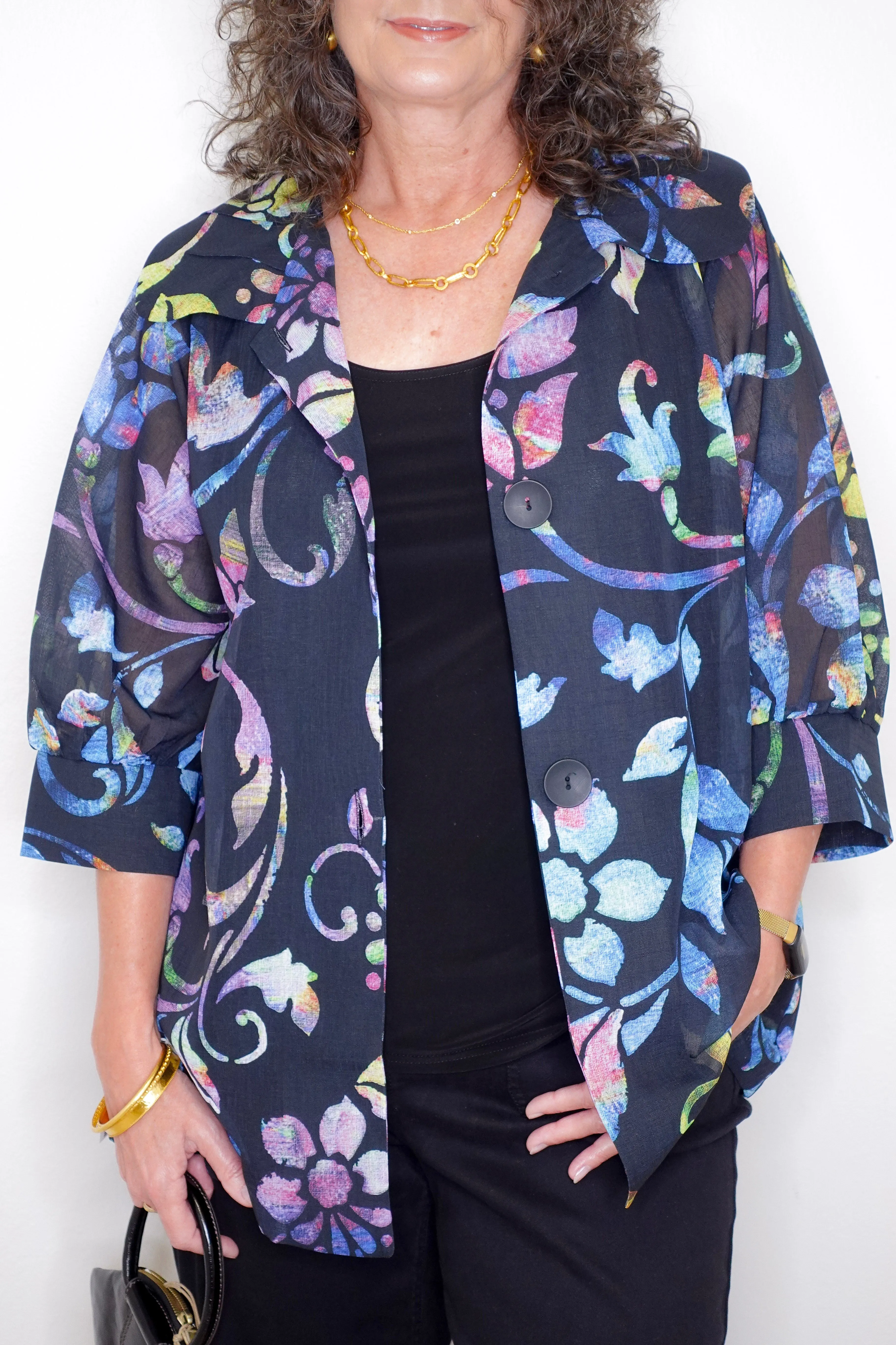 VICTORIAN VINE SWING JACKET