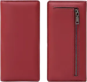 Wallets for Women Slim Thin Soft Leather RFID Blocking Credit Card Holder Bifold Long Ladies Wallet Clutch