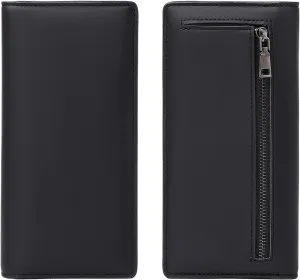 Wallets for Women Slim Thin Soft Leather RFID Blocking Credit Card Holder Bifold Long Ladies Wallet Clutch
