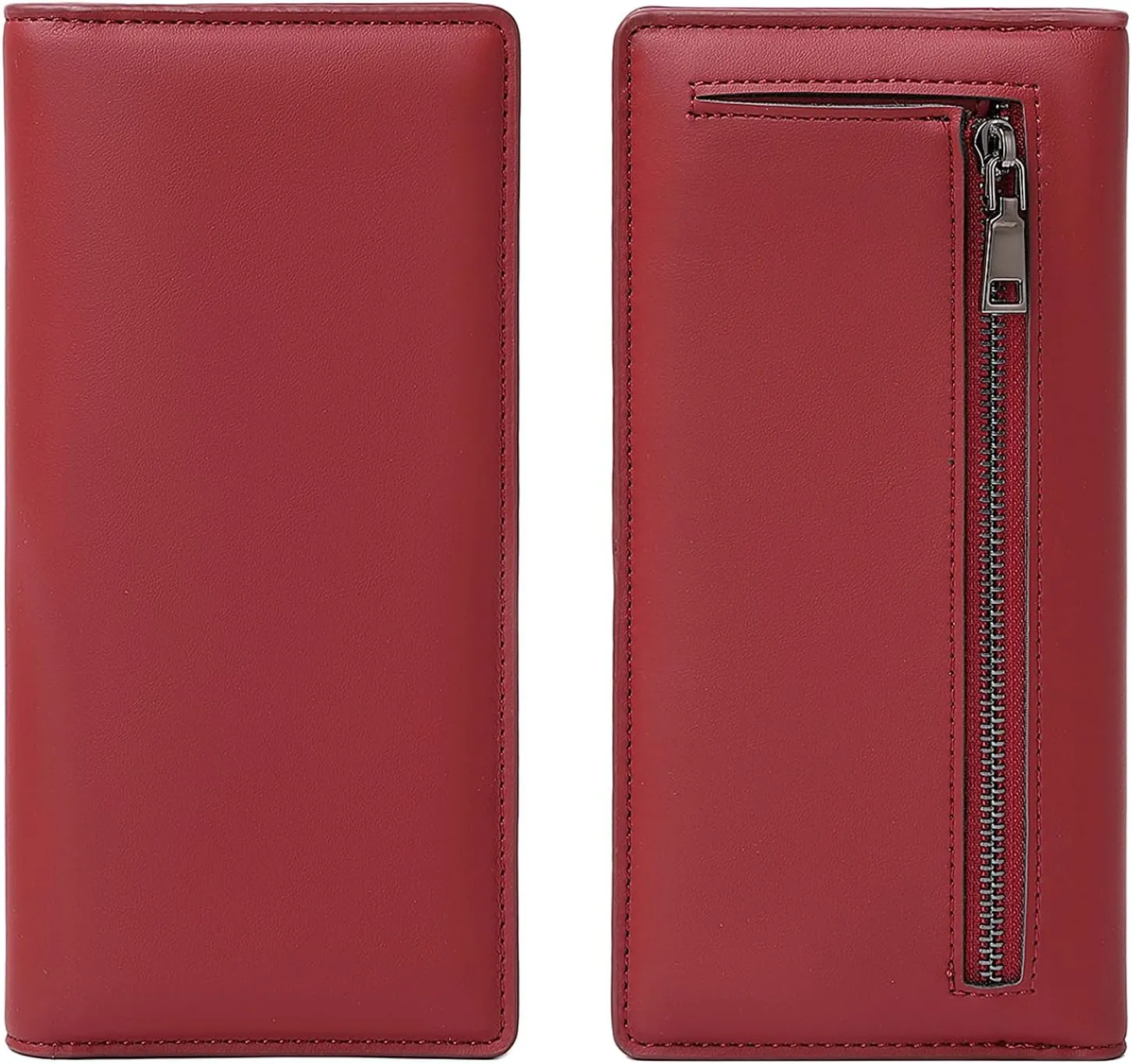 Wallets for Women Slim Thin Soft Leather RFID Blocking Credit Card Holder Bifold Long Ladies Wallet Clutch