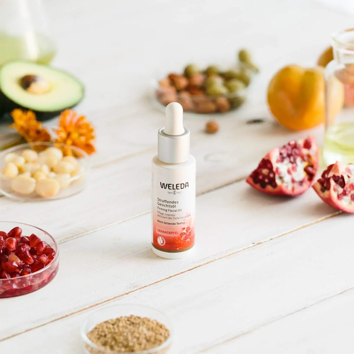 Weleda Awakening Face Oil, Pomegranate 1 Fl Oz