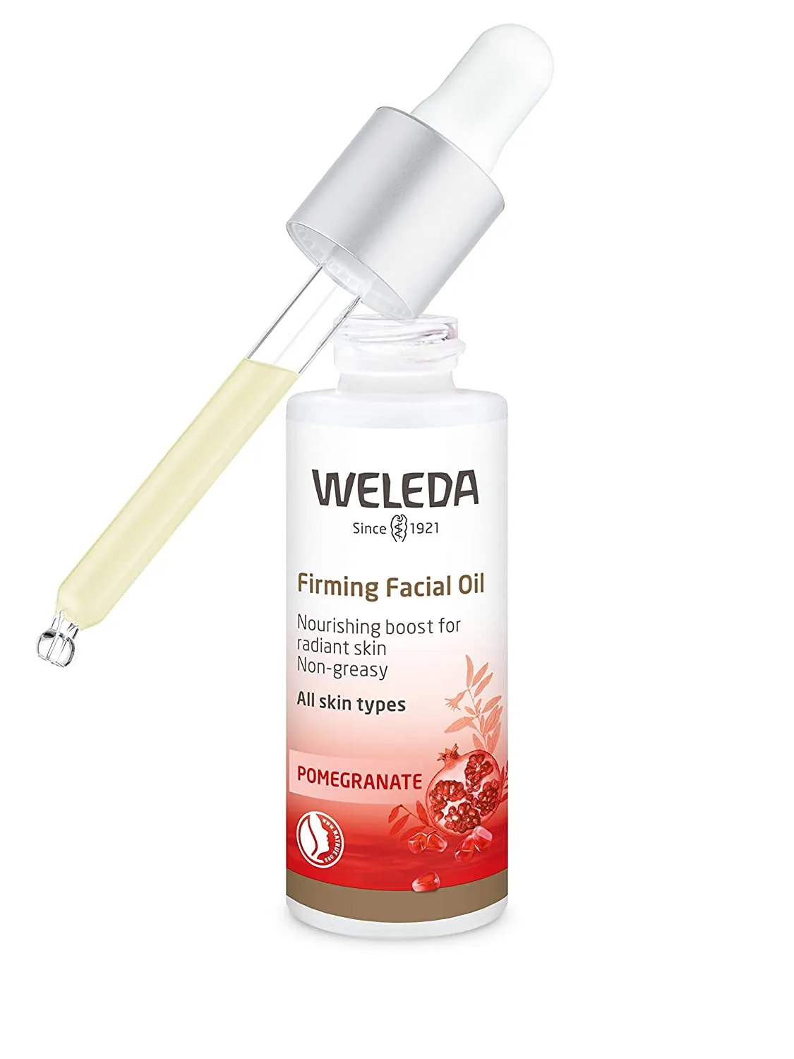 Weleda Awakening Face Oil, Pomegranate 1 Fl Oz