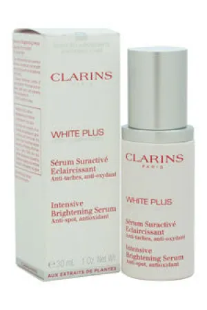 white plus total luminescent intensive brightening serum by clarins -Unisex