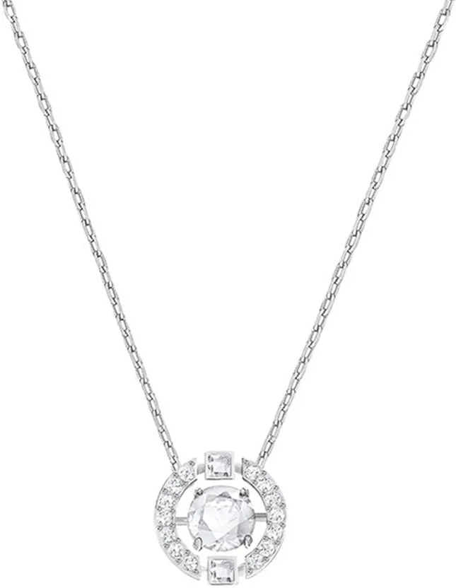 Woman Pendant Sparkling Dance Round Crystal (5286137)