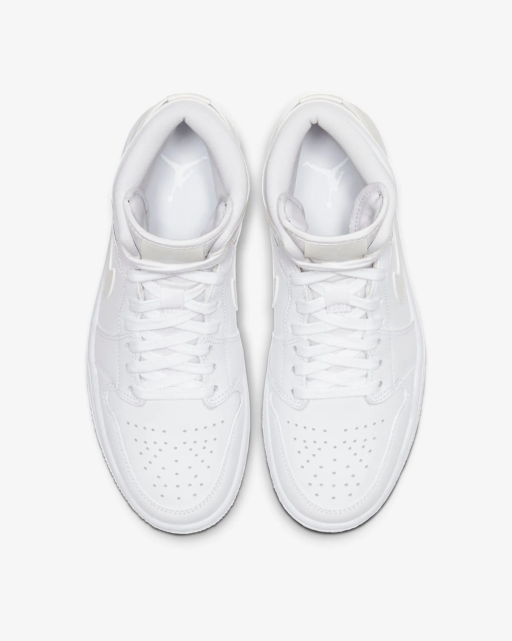 Women's Air Jordan 1 Mid "Ivory" (Ivory/White)(BQ6472-112)
