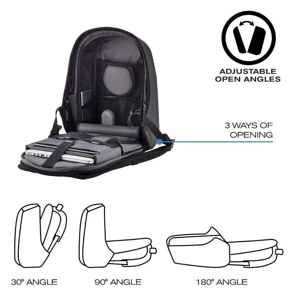 XD Design Bobby Hero Regular Anti-Theft Laptop Backpack - Red